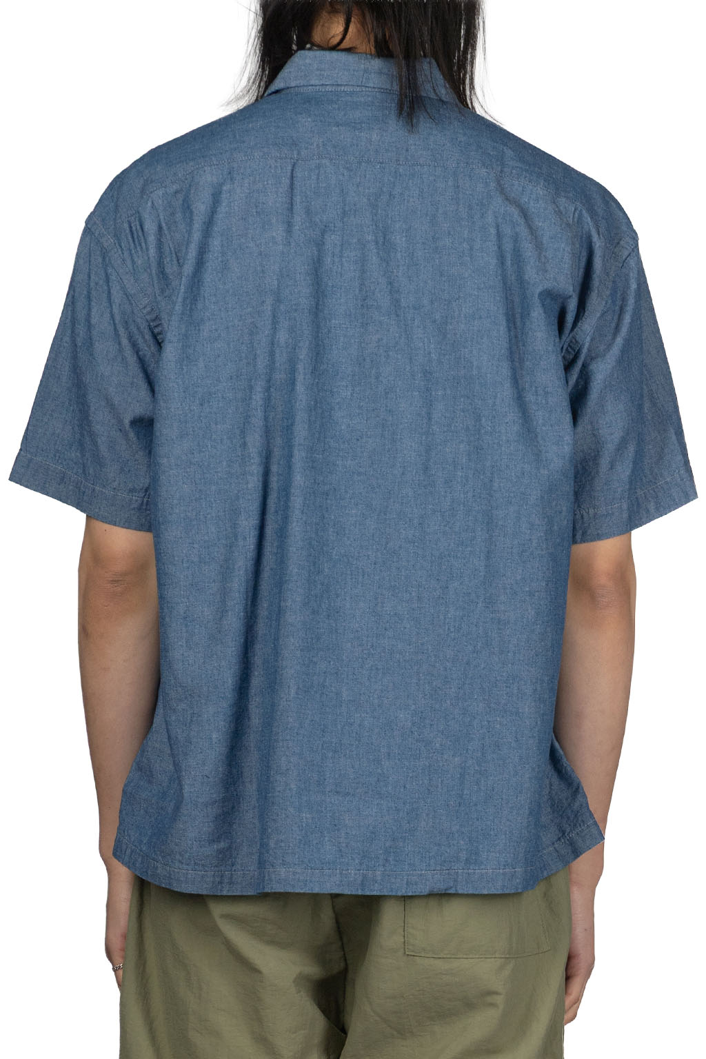 Tigre Brocante - Selvedge Chambray Venice Beach SS Shirt - Indigo