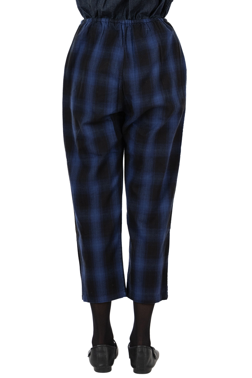 Tigre Brocante - Shaggy Ombre Kurta Pants - Navy