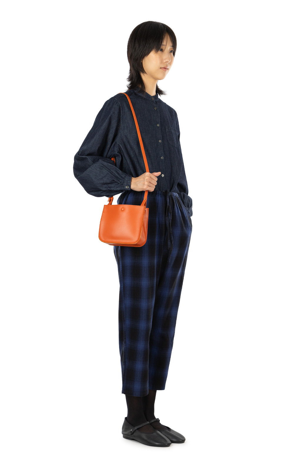 Tigre Brocante - Shaggy Ombre Kurta Pants - Navy
