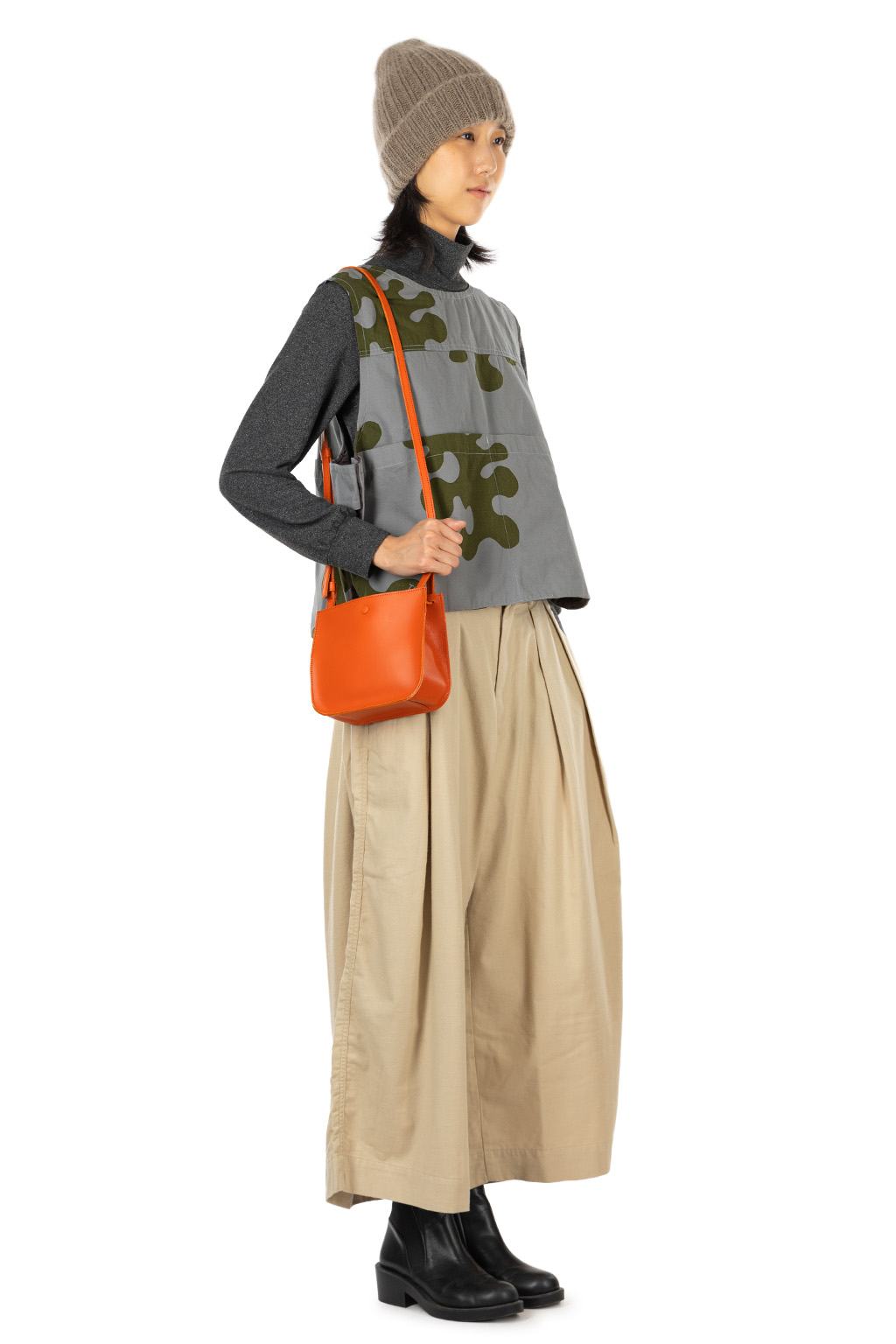 Tigre Brocante - TB Amoeba Kamo Hunting Bib Vest - Grey