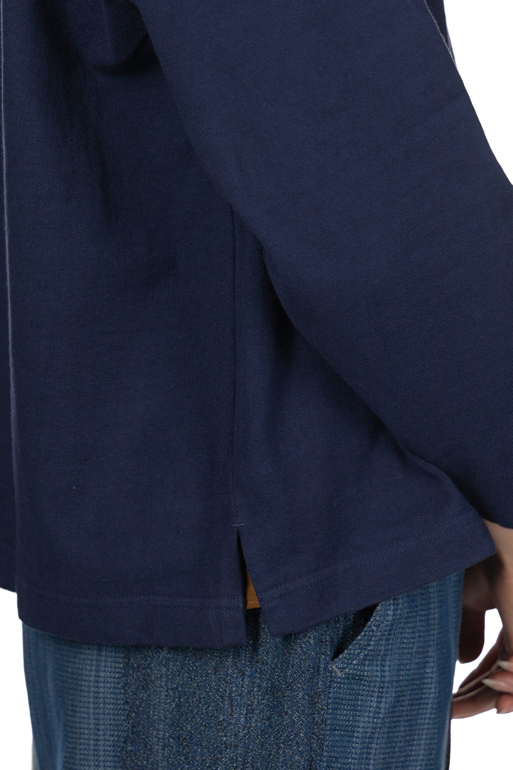 Tigre Brocante - Women Yakko Long Sleeve T-Shirt - Navy