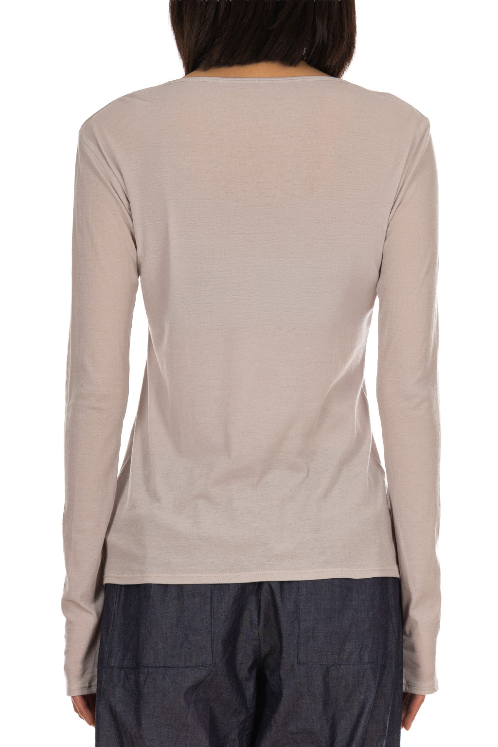 Tu es mon Tresor - Crew Neck Top - Greige