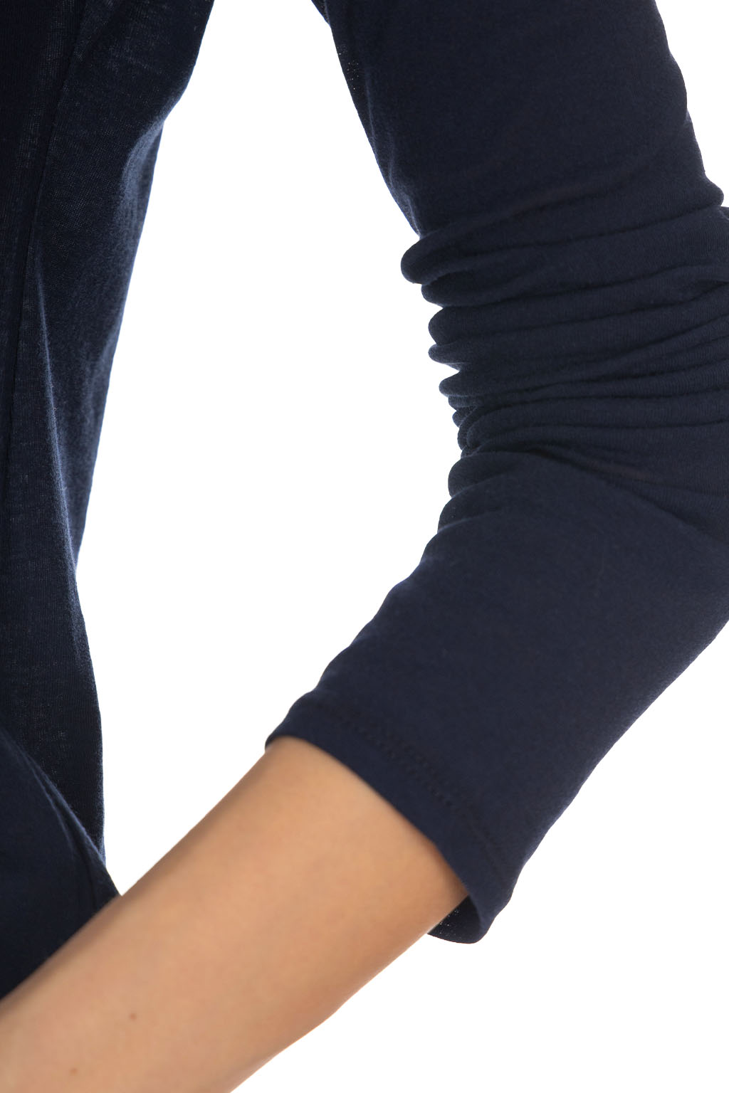 Tu es mon Tresor - Crew Neck Top - Navy