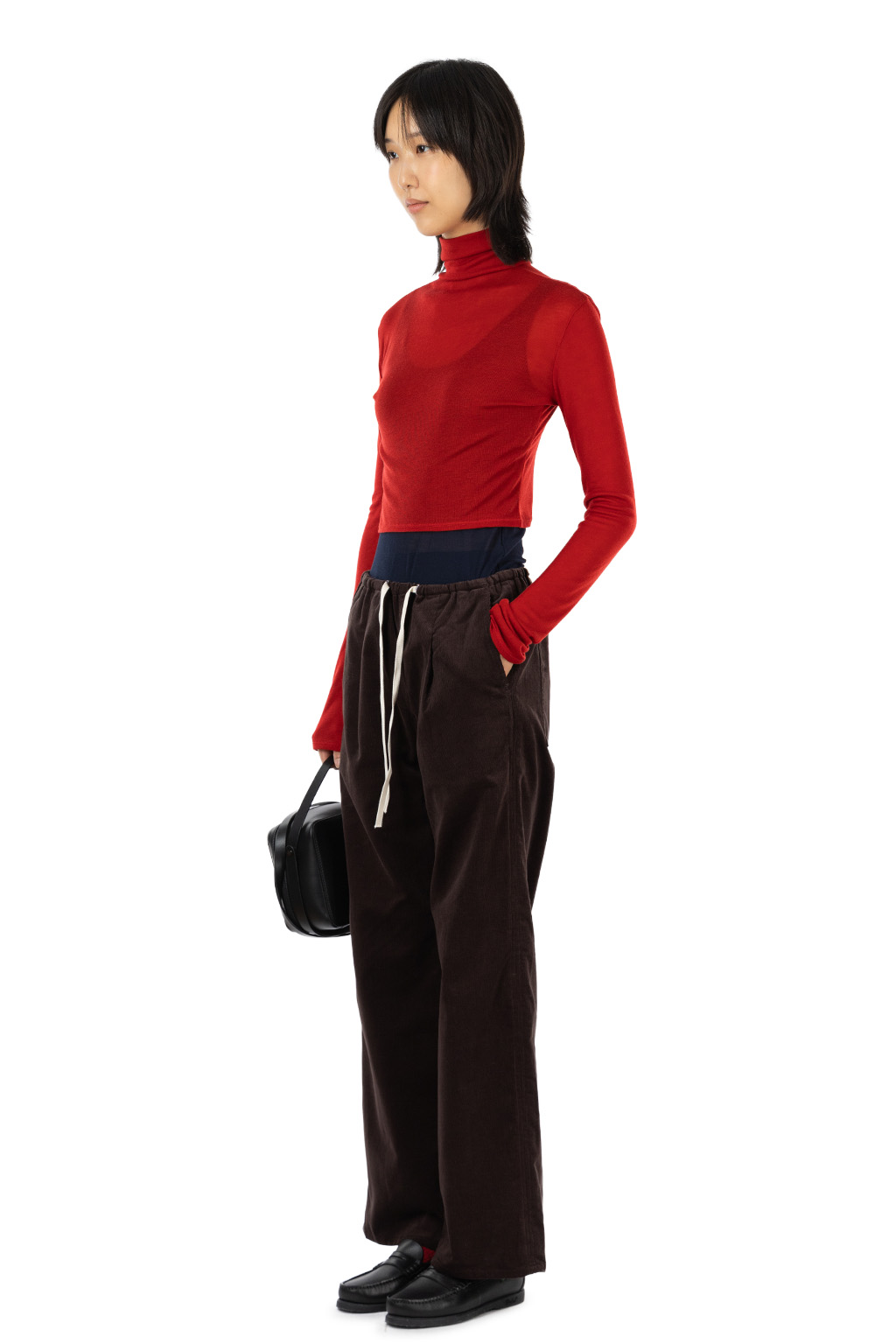 Tu es mon Tresor - The Chalcedony Jean Corduroy - Brown