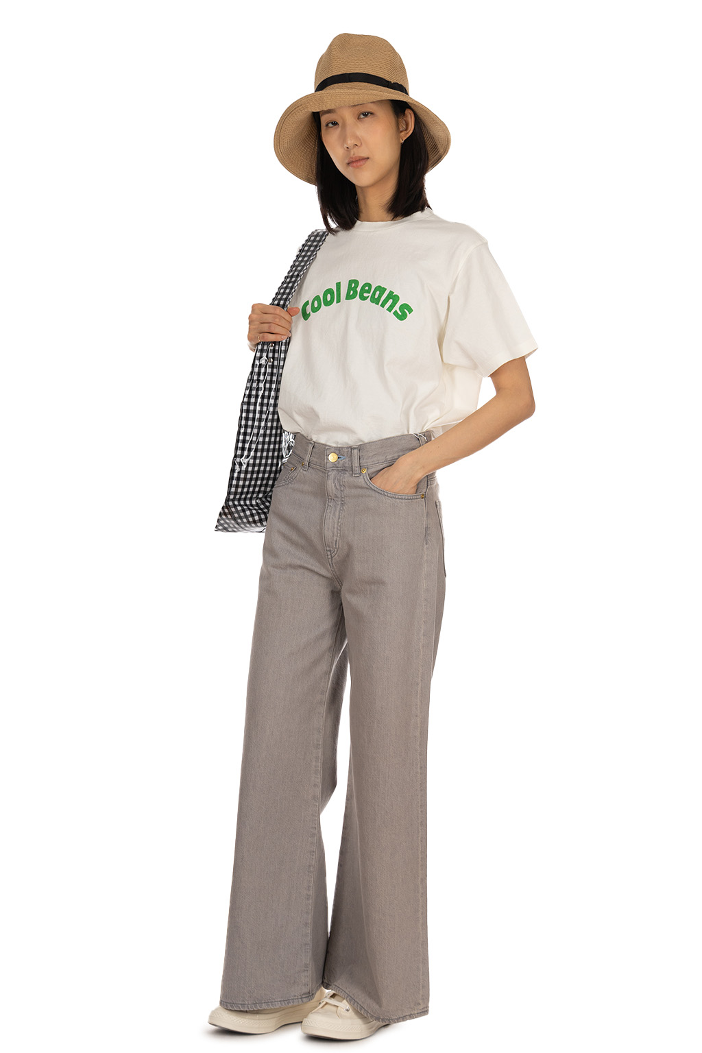 Tu es mon Tresor - The Cloud Quartz Jean - Grey