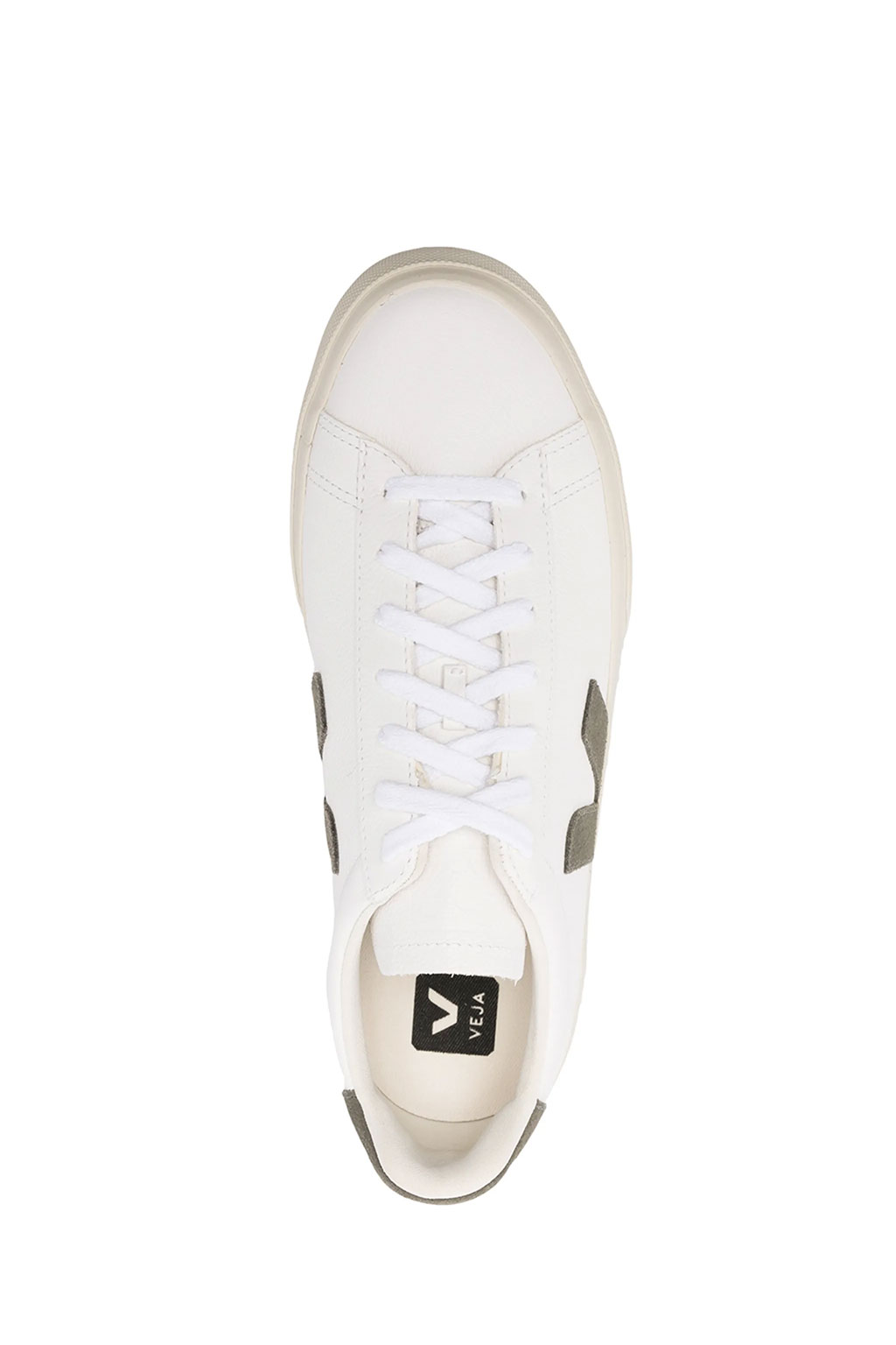 VEJA - Campo ChromeFree Leather White Kaki