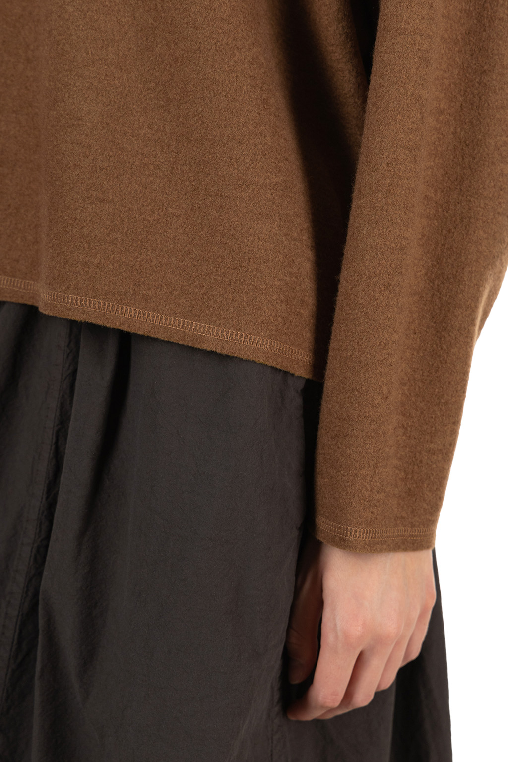 Veritecoeur - Bouclé Pullover - Brown