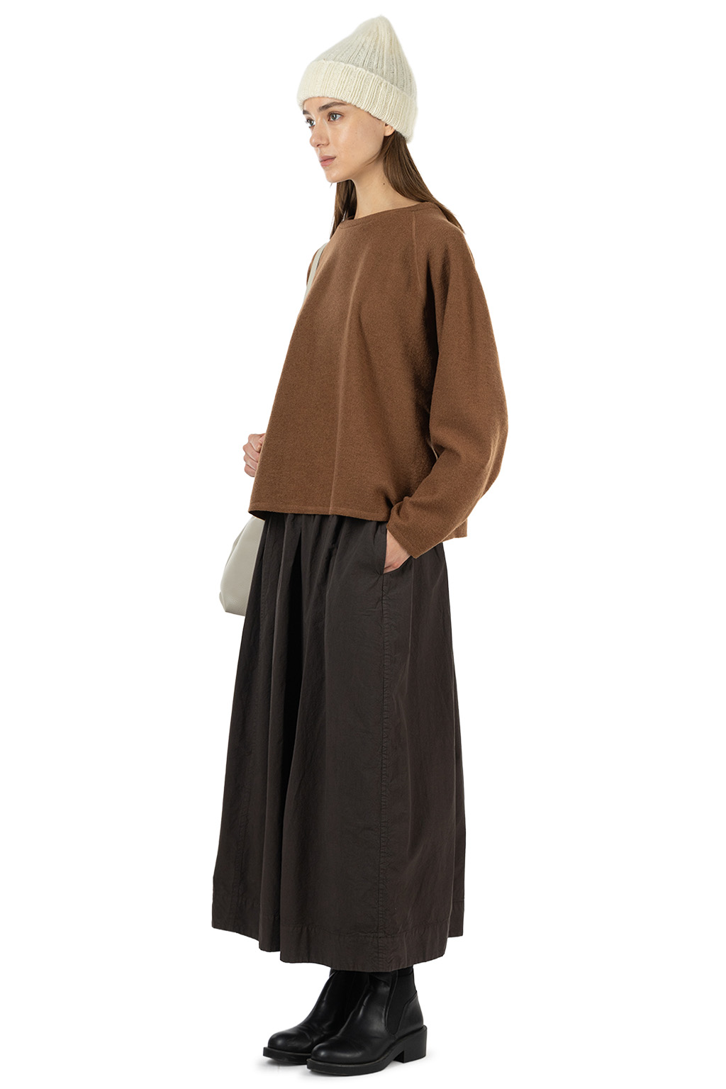 Veritecoeur - Bouclé Pullover - Brown