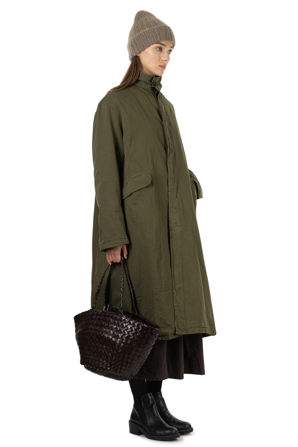 Veritecoeur - Garment Dye Coat - Khaki