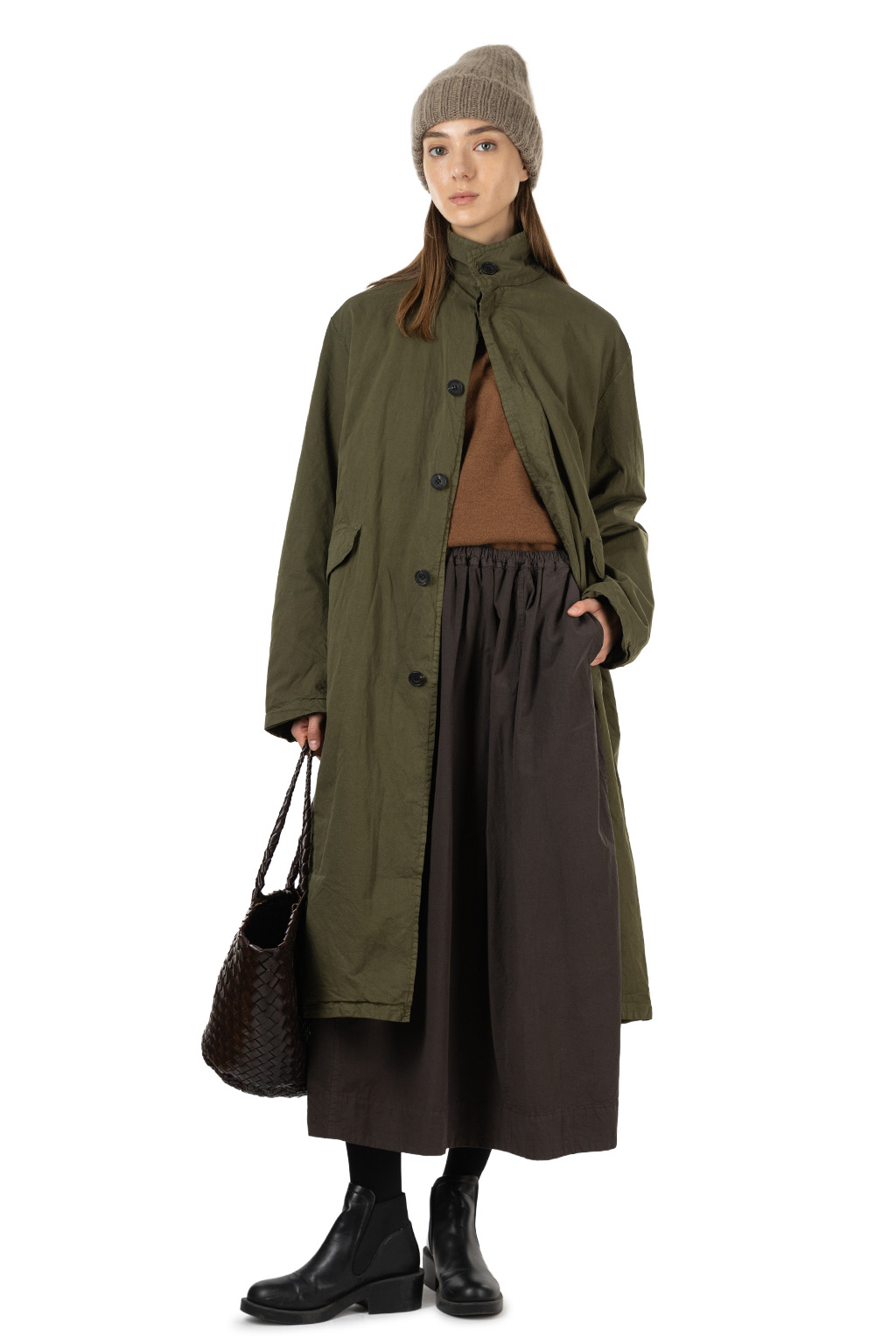 Veritecoeur - Garment Dye Coat - Khaki