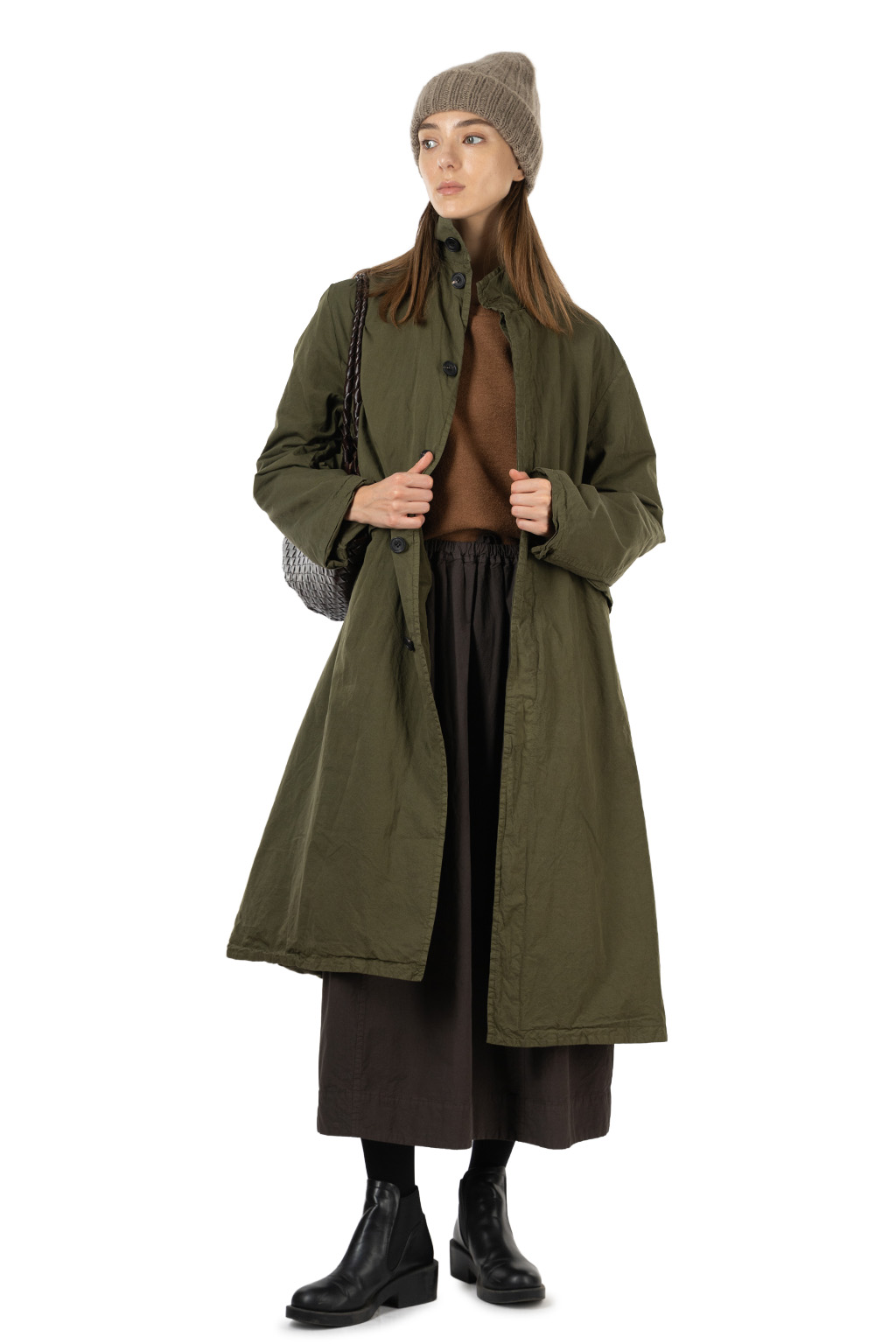 Veritecoeur - Garment Dye Coat - Khaki