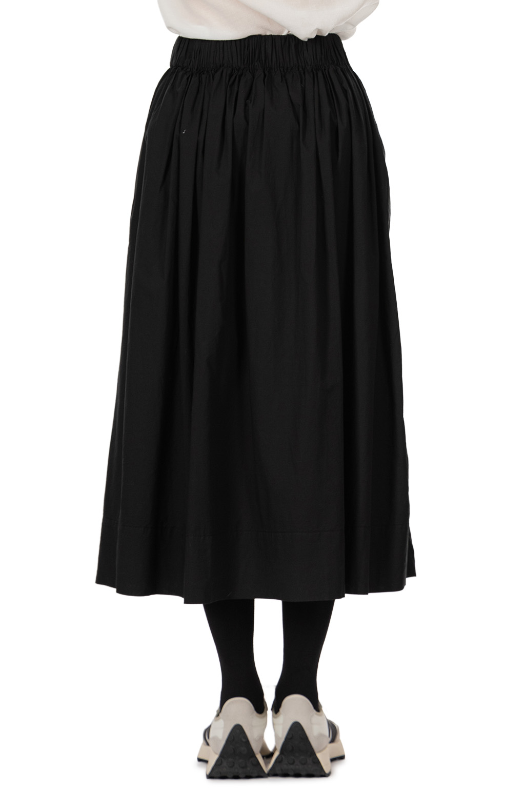 Veritecoeur - Shirred Skirt - Black
