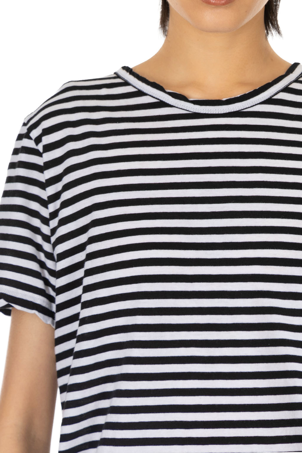 Veritecoeur - Strong Twist Jersey Crew Neck Tee 