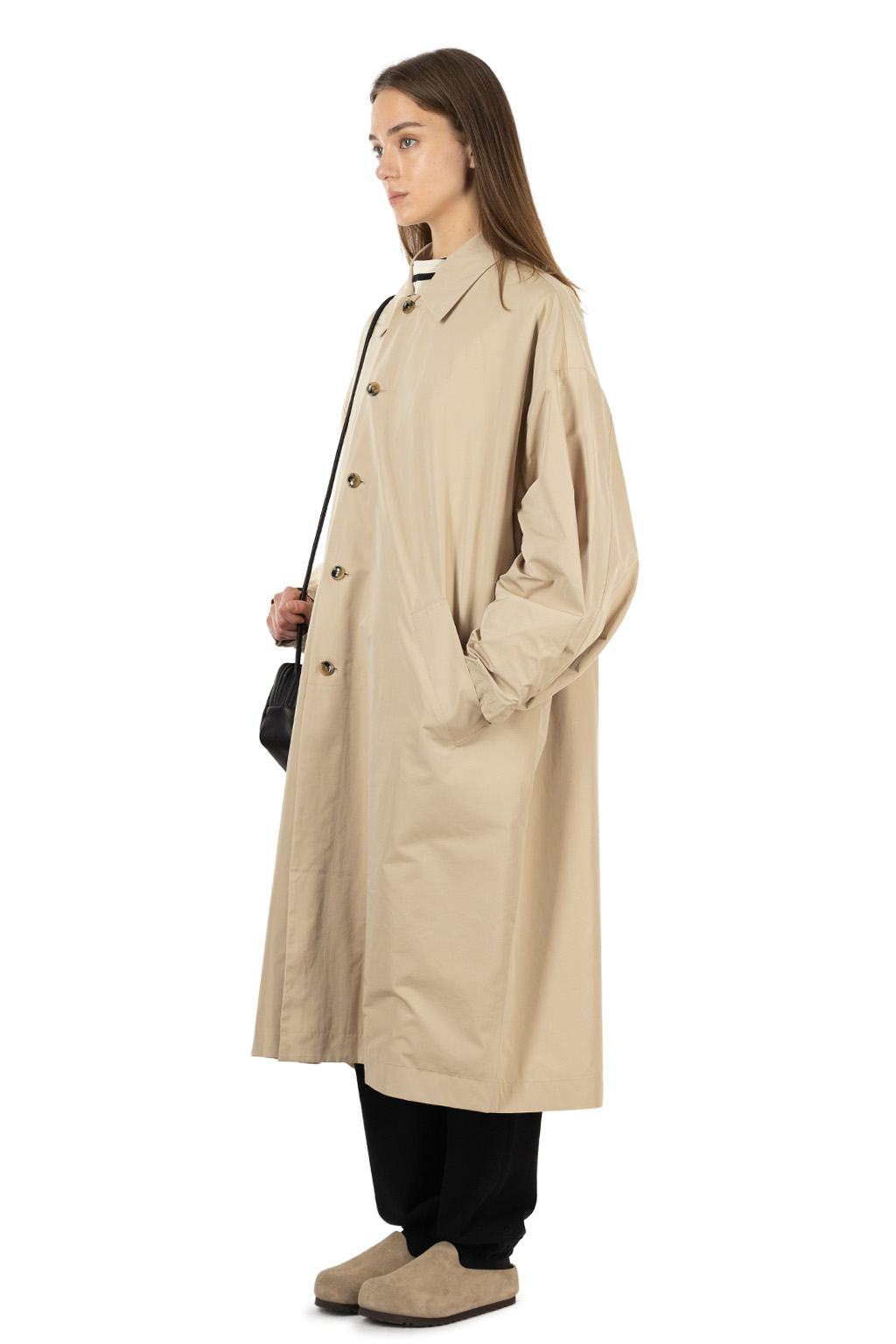 Veritecoeur - Taffeta Coat - Beige