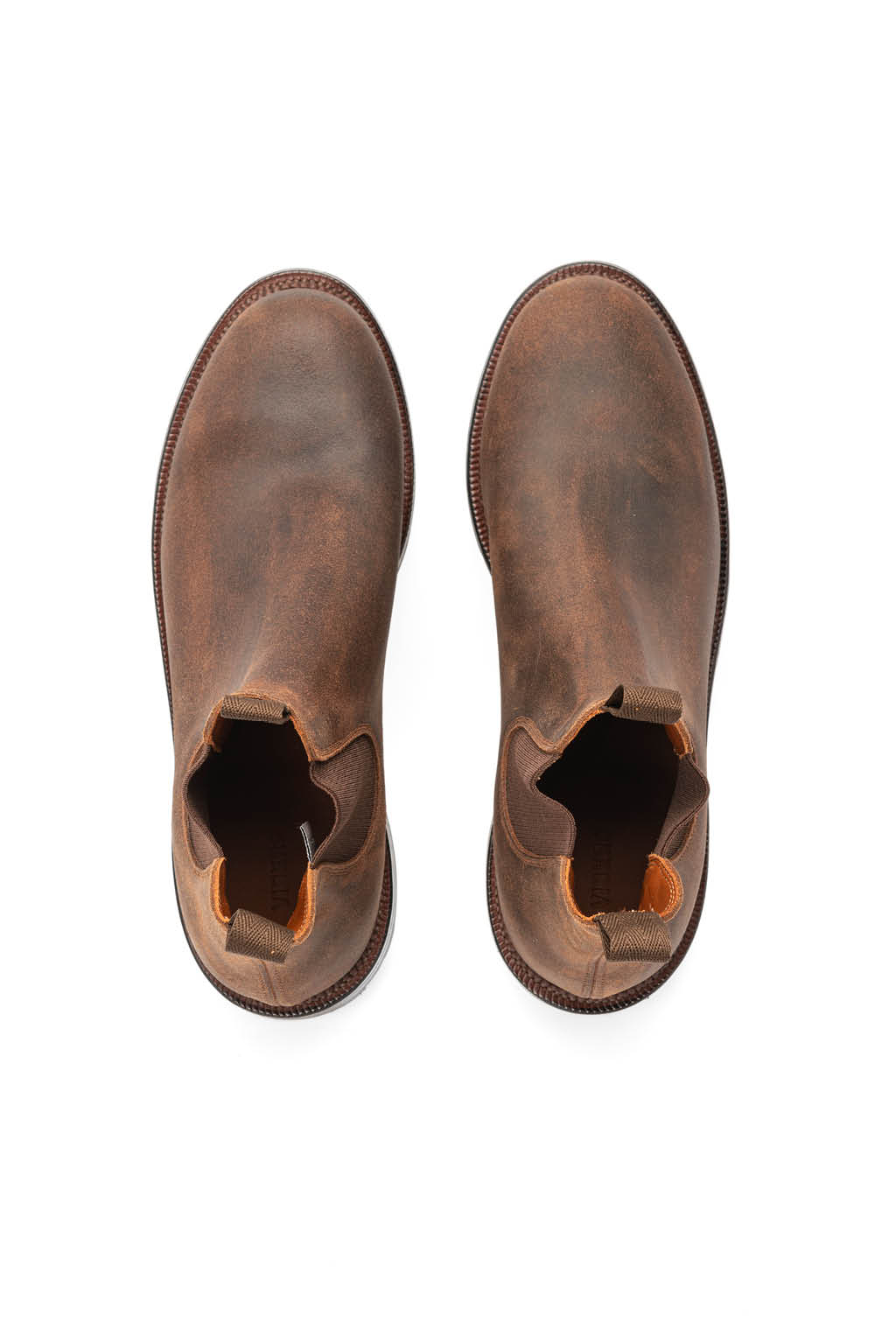 Viberg - Chelsea Boot Waxy Commander - Urban Brown
