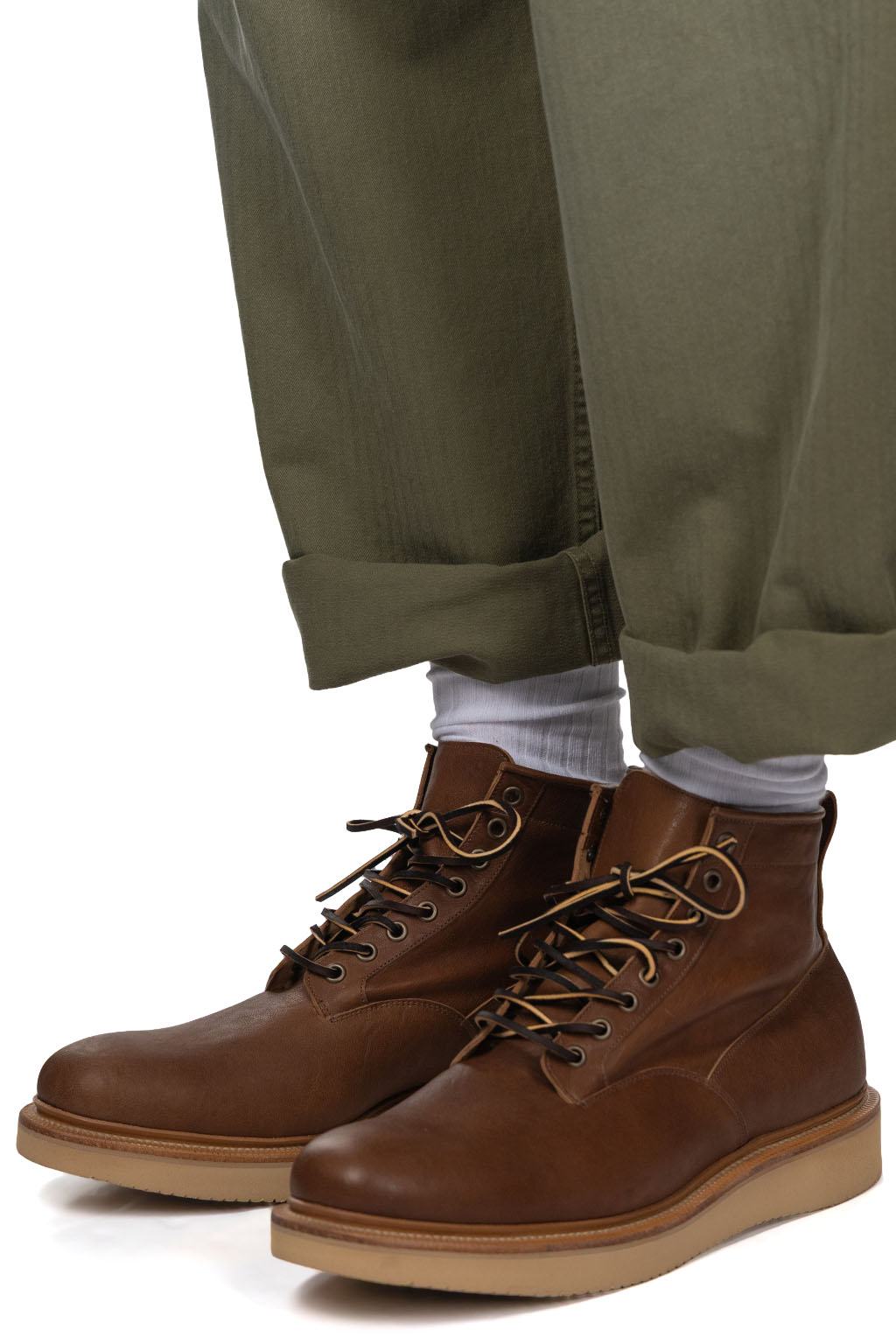 Viberg - Scout Boot Washed Kangaroo - Toscanello E