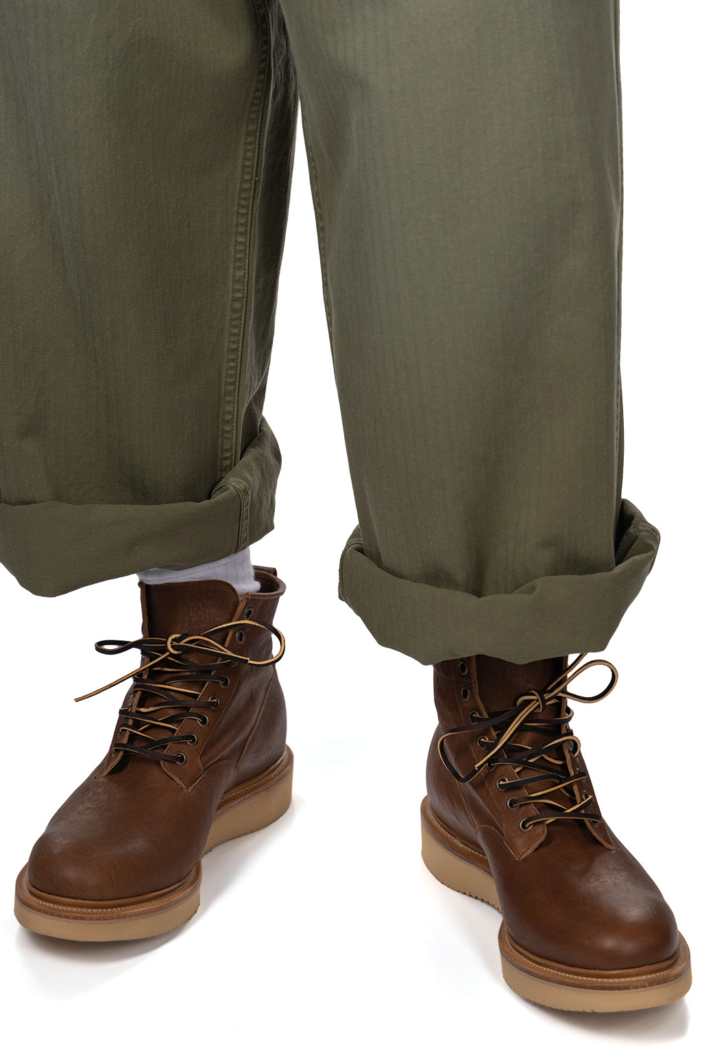 Viberg - Scout Boot Washed Kangaroo - Toscanello E