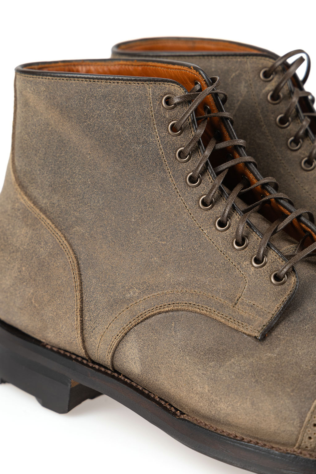 Viberg - Service Boot Waxy Commander - Tobacco E