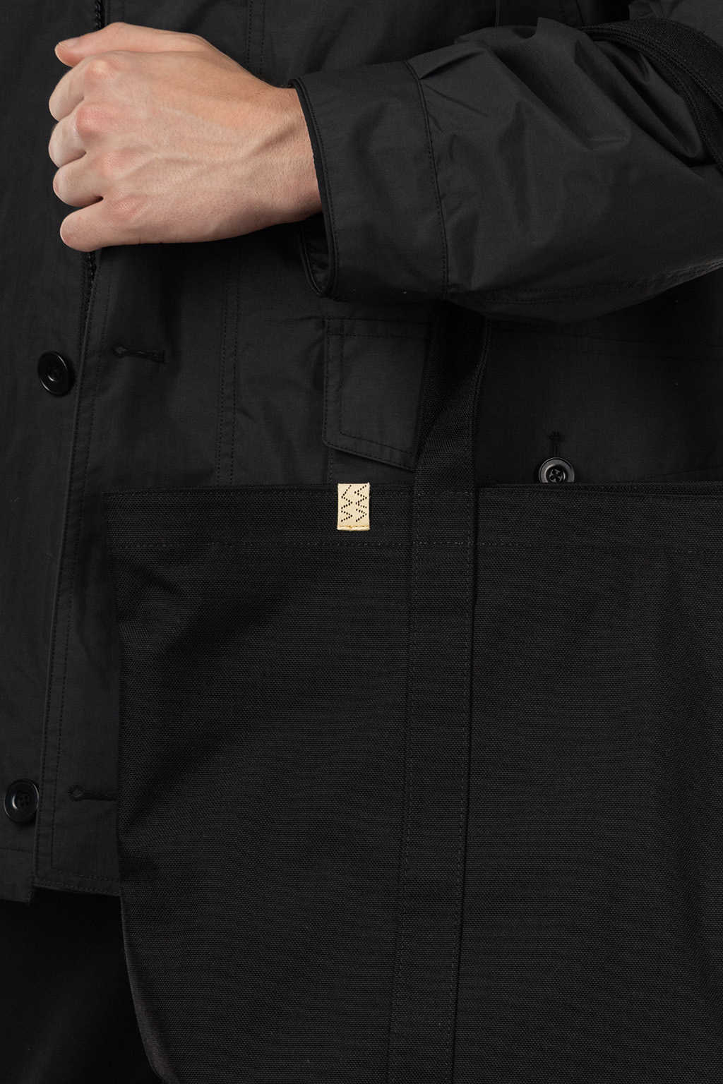 VISVIM - Cordura Tote M - Black