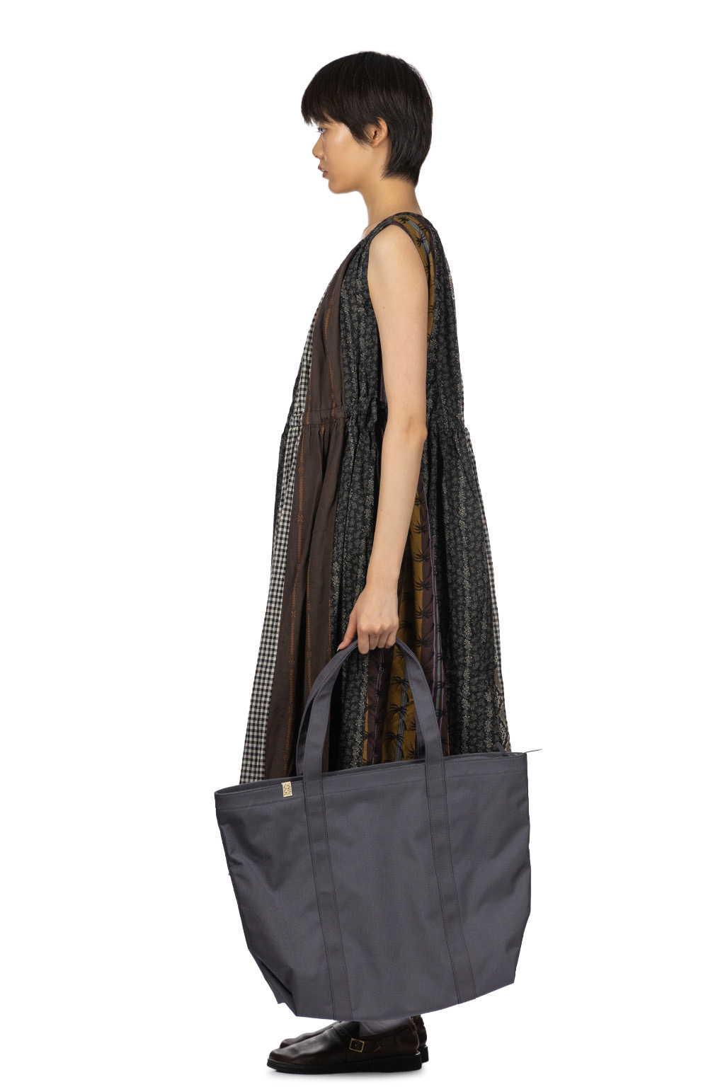 VISVIM - Cordura Tote M - Charcoal