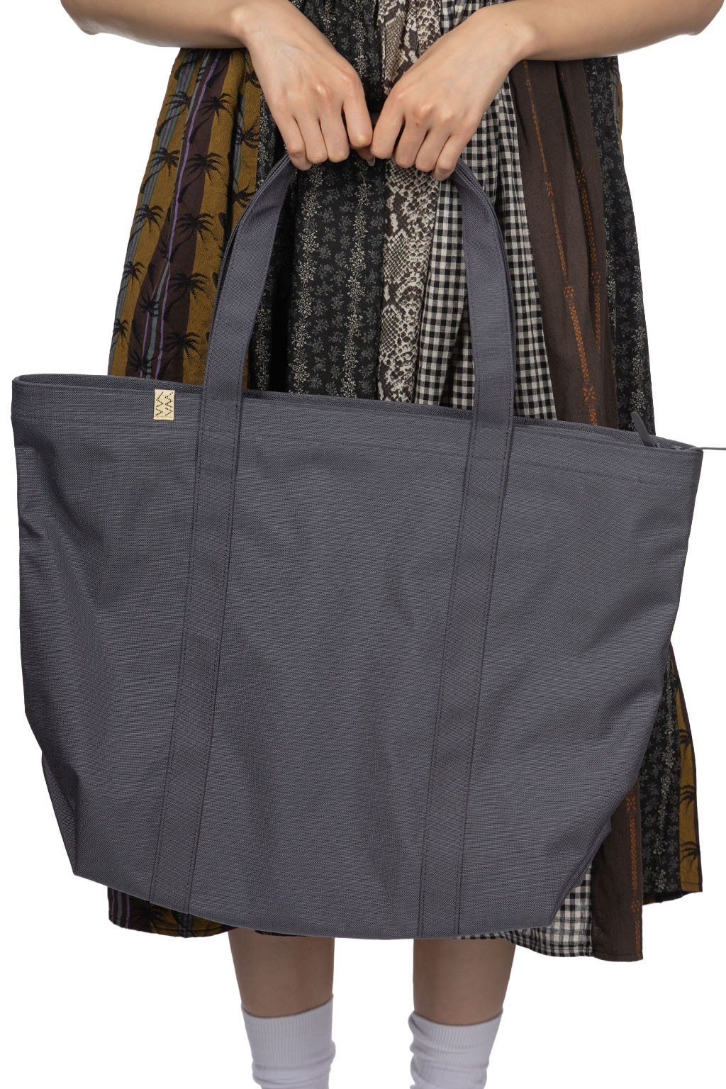 VISVIM - Cordura Tote M - Charcoal