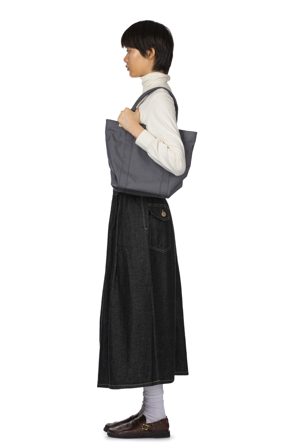 VISVIM - Cordura Tote S - Charcoal