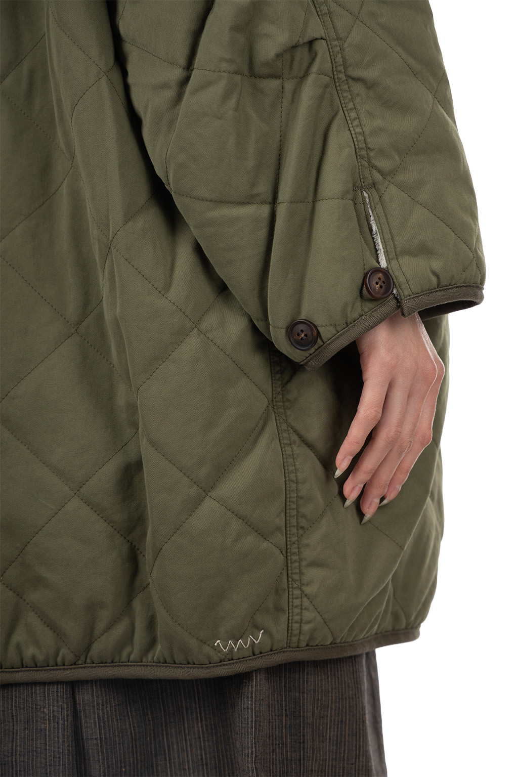 VISVIM - Liner Mil Coat W - Olive