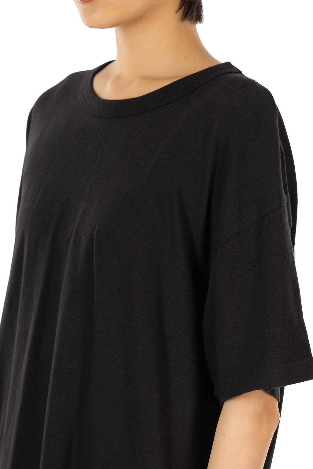 VISVIM - Ultimate Jumbo Tee SS W - Black