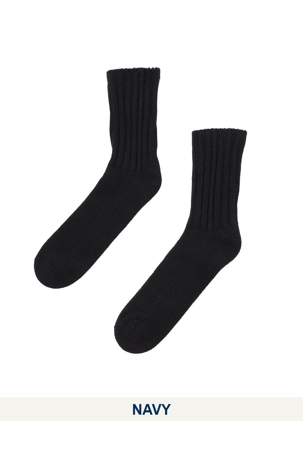 YAECA - Cotton Ribbed Socks - 3 Color Choices
