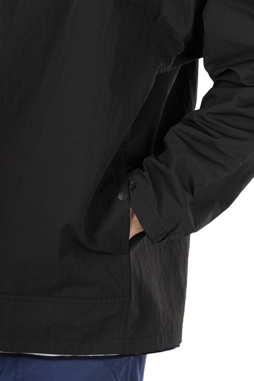 YAECA - Hooded Shirt - Charcoal