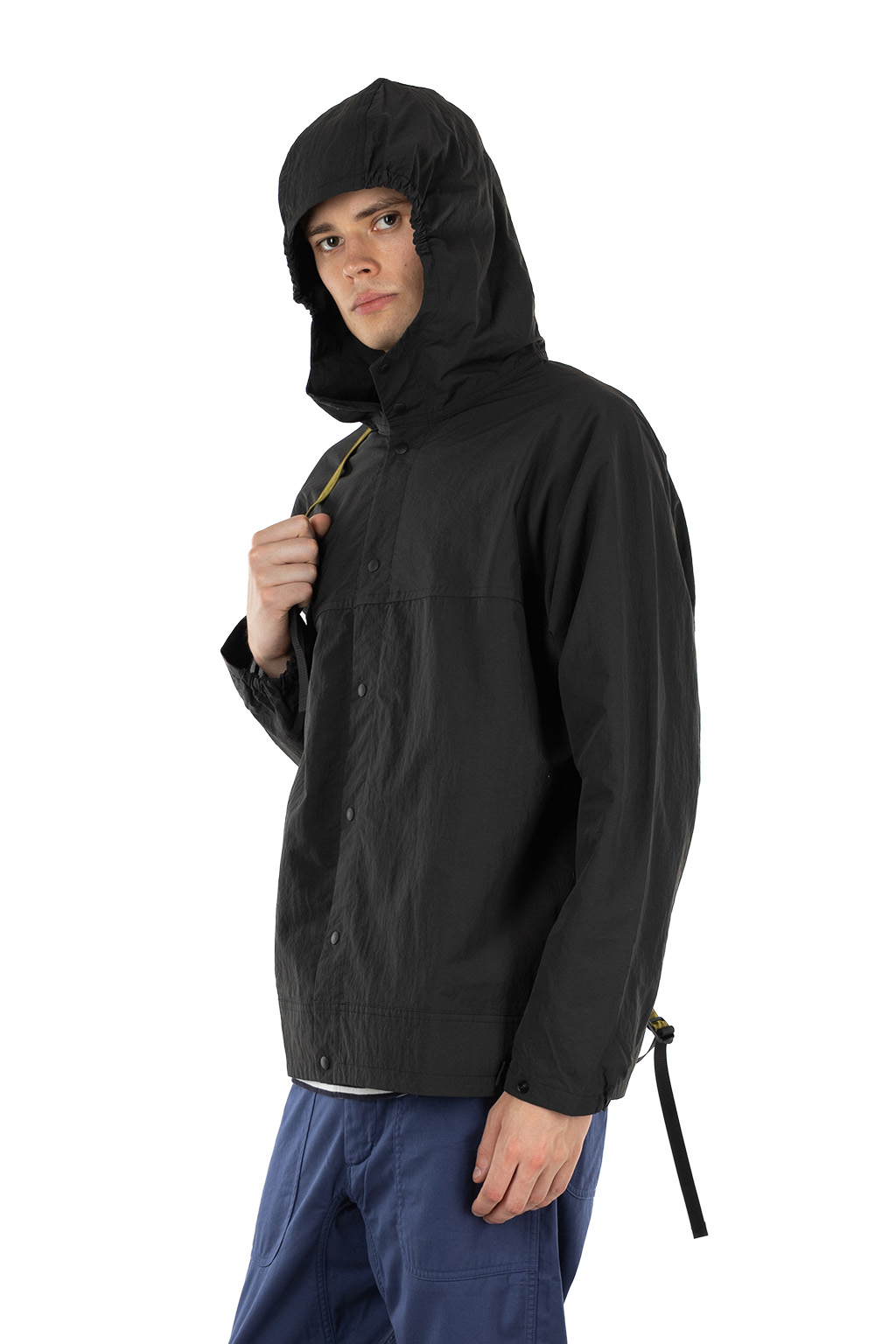 YAECA - Hooded Shirt - Charcoal