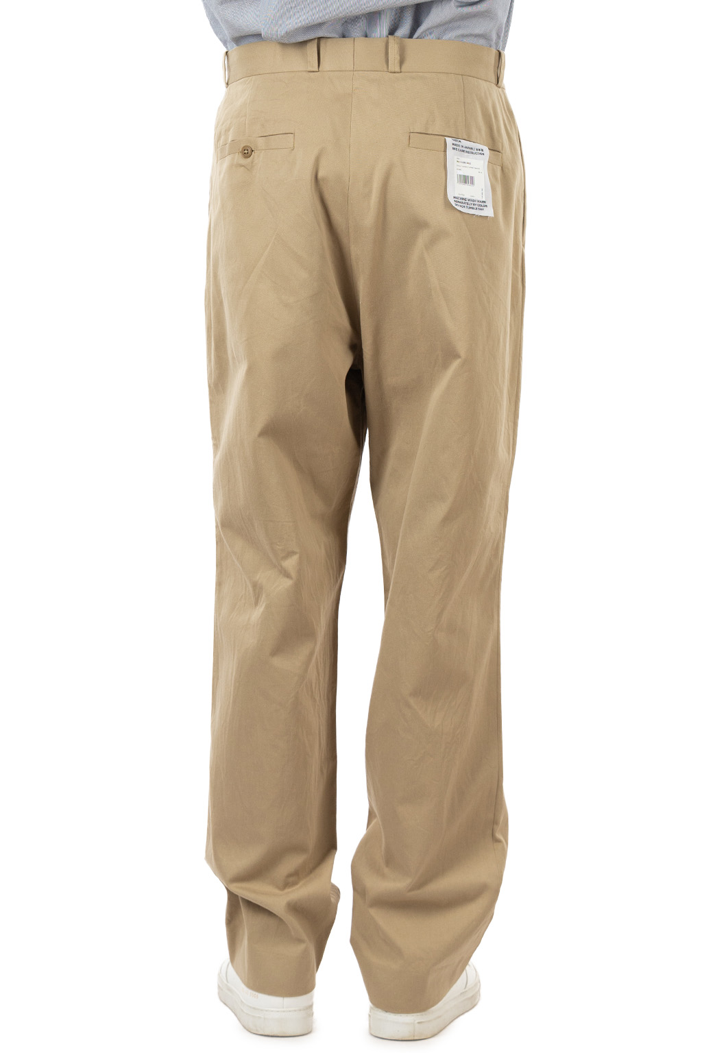 YAECA - Men's Chino Trousers - Tucked Tapered - Khaki