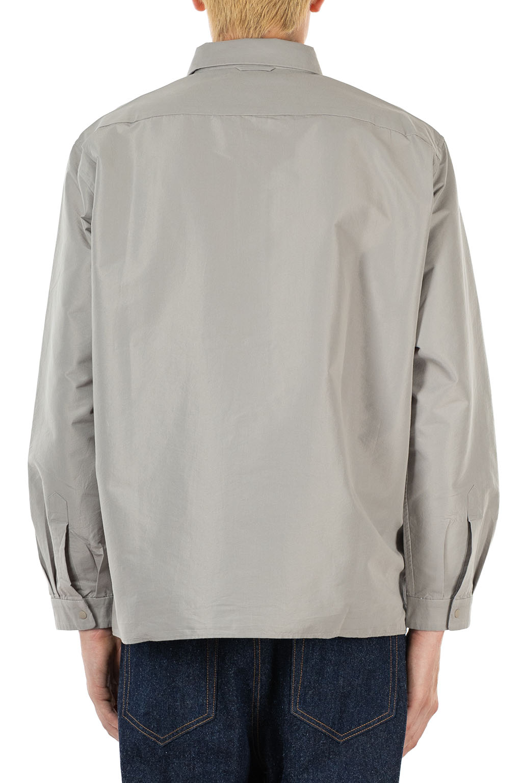 YAECA - Men's Comfort Shirt - Relaxed Square - Grey