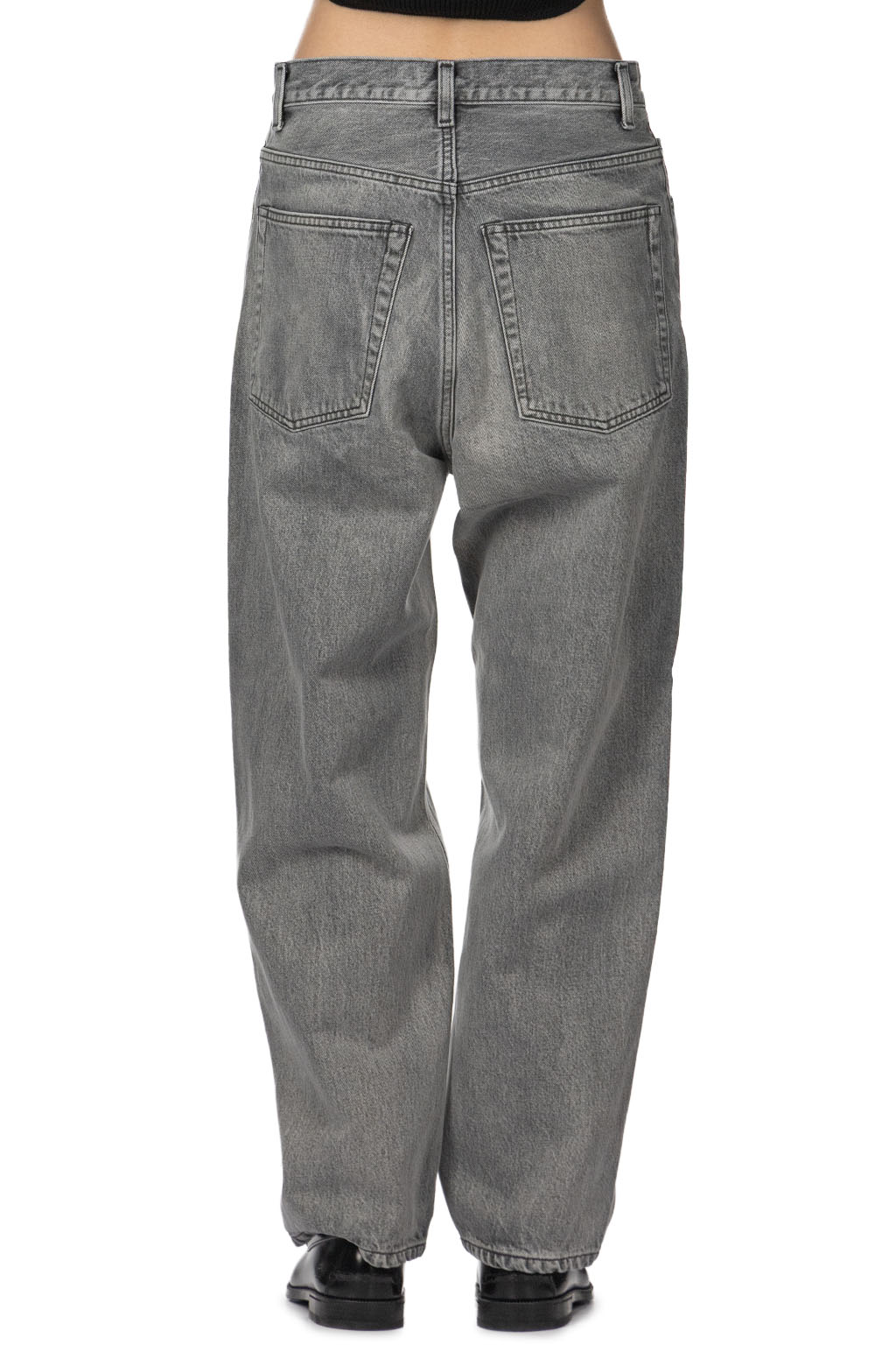 YLEVE - 13.5oz Denim Baggy Fade - Ice Black