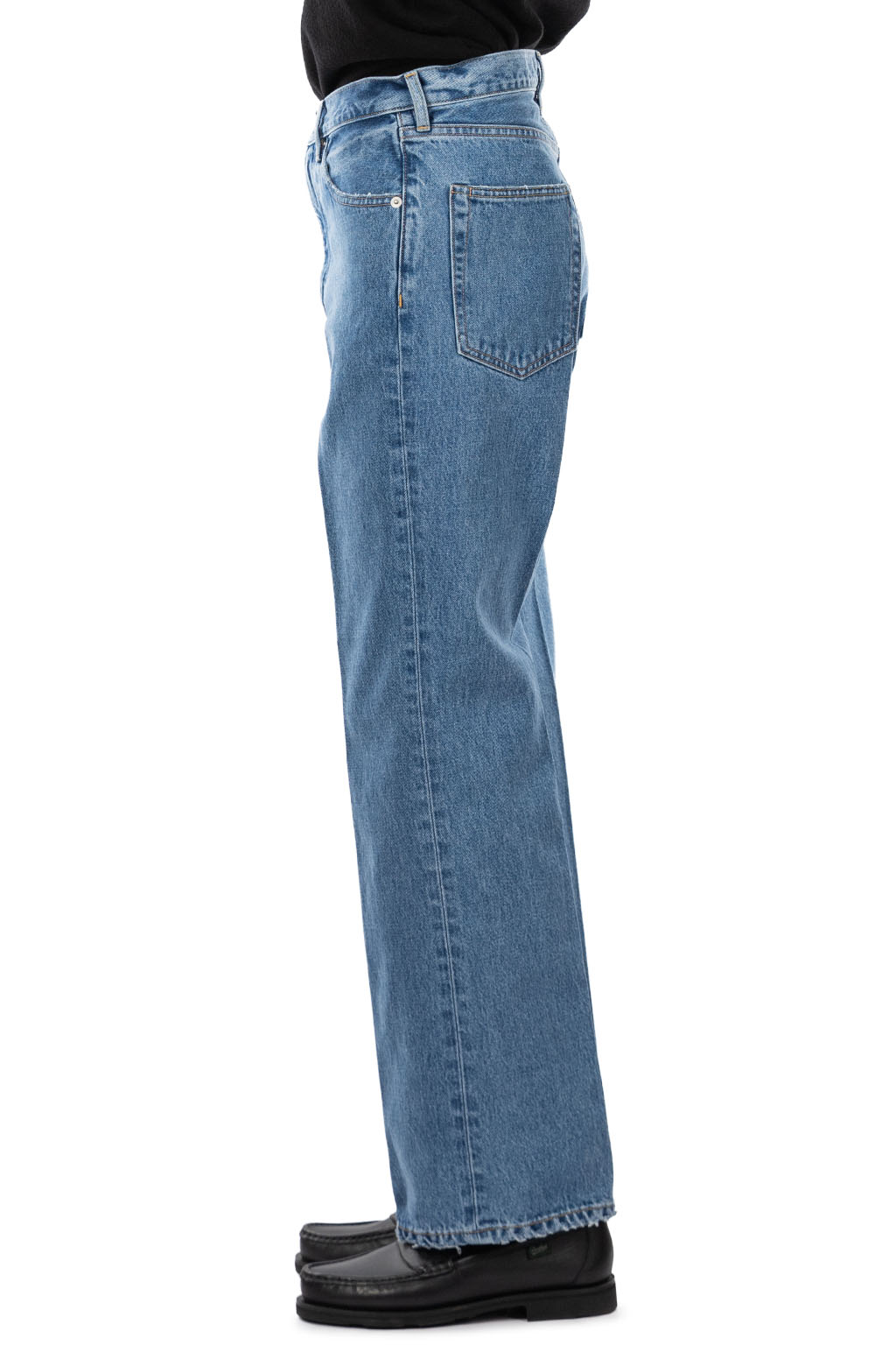 YLEVE - 13.5oz Denim Pressed Five-Pocket Pants - Indigo