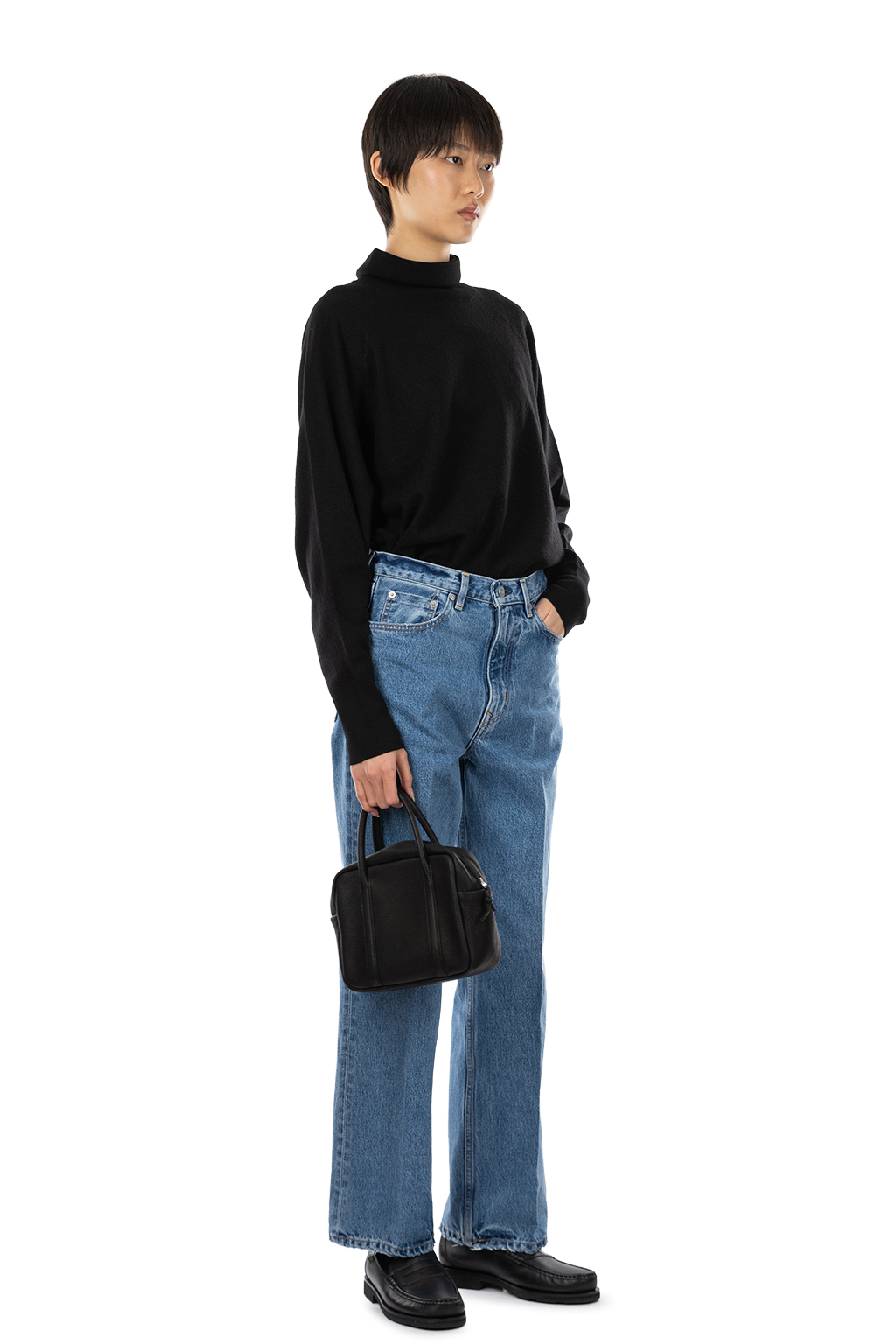 YLEVE - 13.5oz Denim Pressed Five-Pocket Pants - Indigo