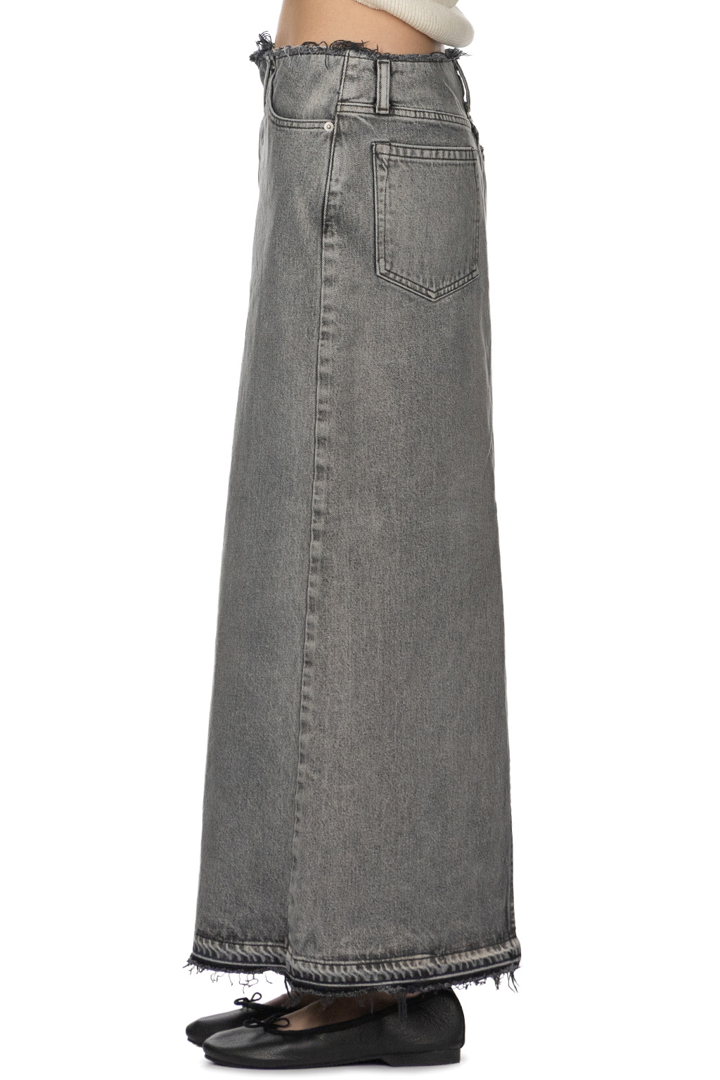 YLEVE - 13.5oz Denim SK Fade - Ice Black