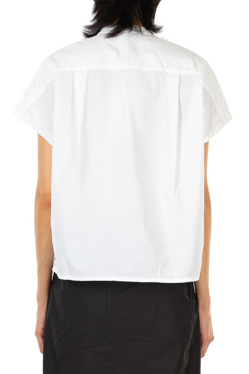 YLEVE - Cotton Cupra Half Zip Shirt - White