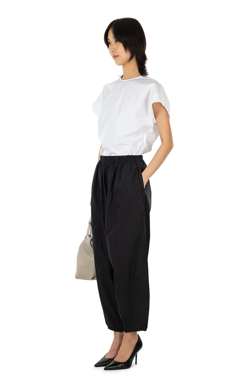 YLEVE - Cotton Cupra Pants - Black