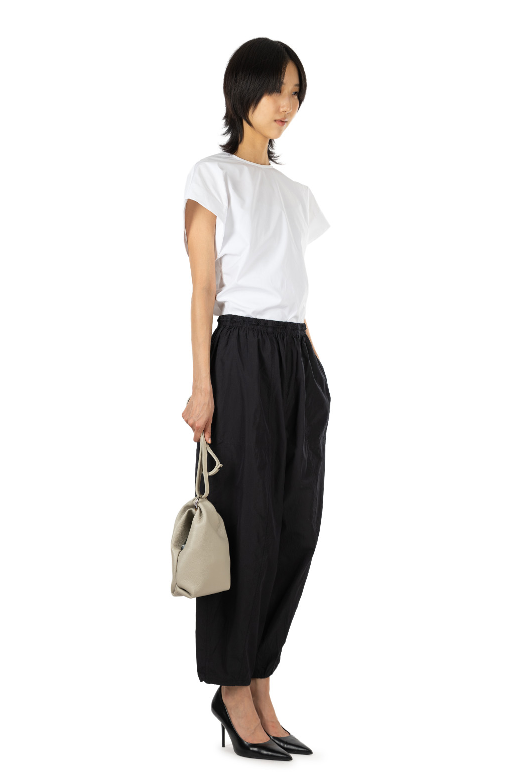 YLEVE - Cotton Cupra Pants - Black