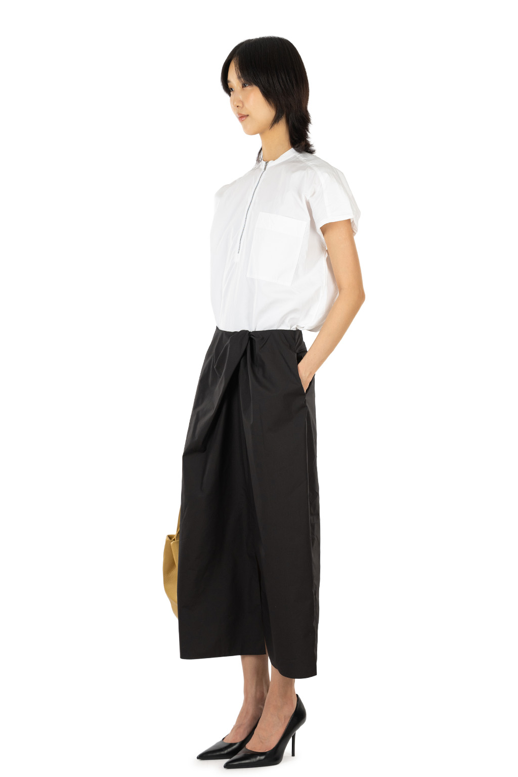 YLEVE - Finx Cotton Weather Skirt - Black
