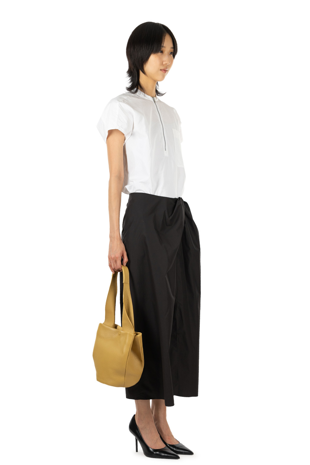 YLEVE - Finx Cotton Weather Skirt - Black