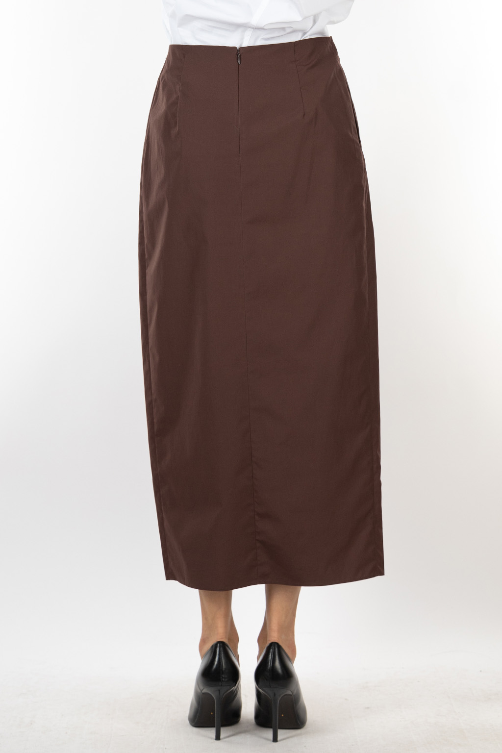 YLEVE - Finx Cotton Weather Skirt - Burgundy