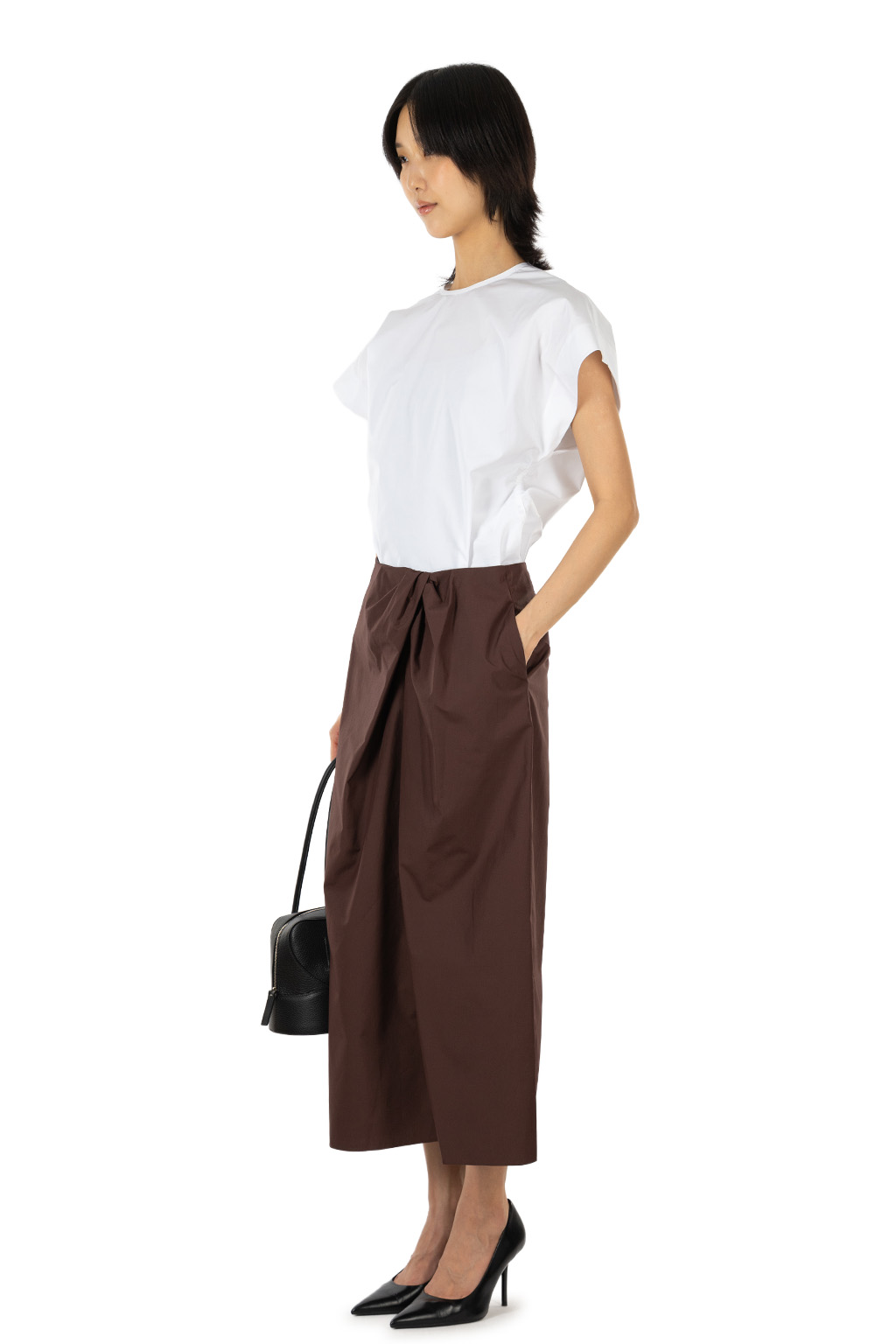 YLEVE - Finx Cotton Weather Skirt - Burgundy