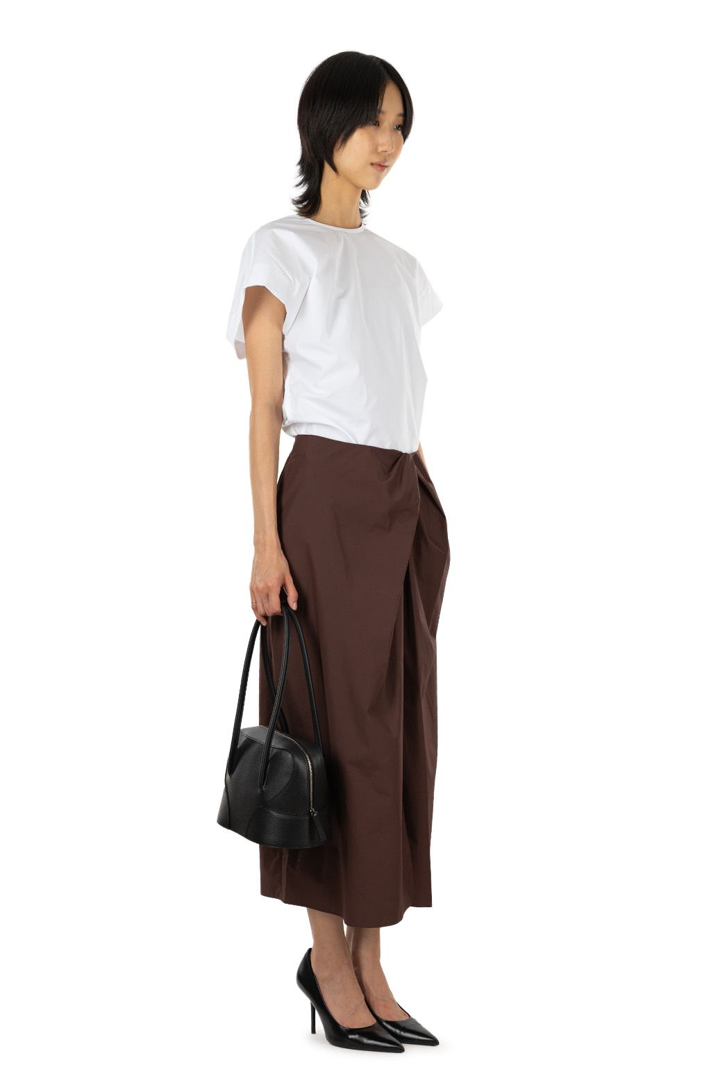YLEVE - Finx Cotton Weather Skirt - Burgundy