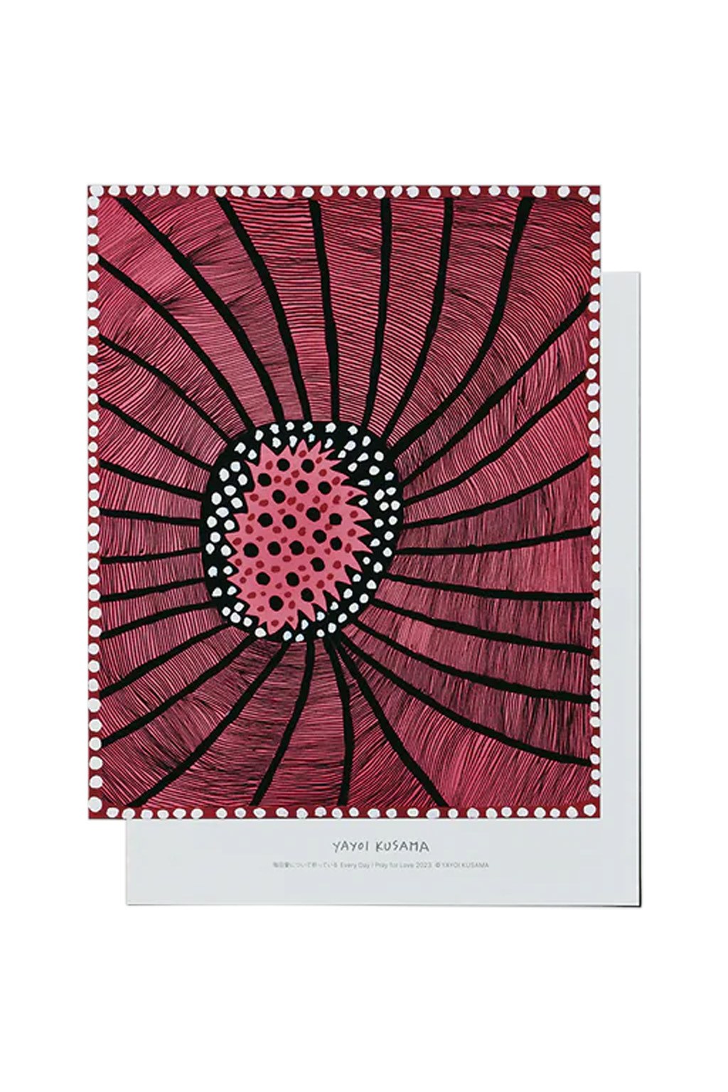 Yayoi Kusama - Letter Set - Every Day - Pray for Love - Set B