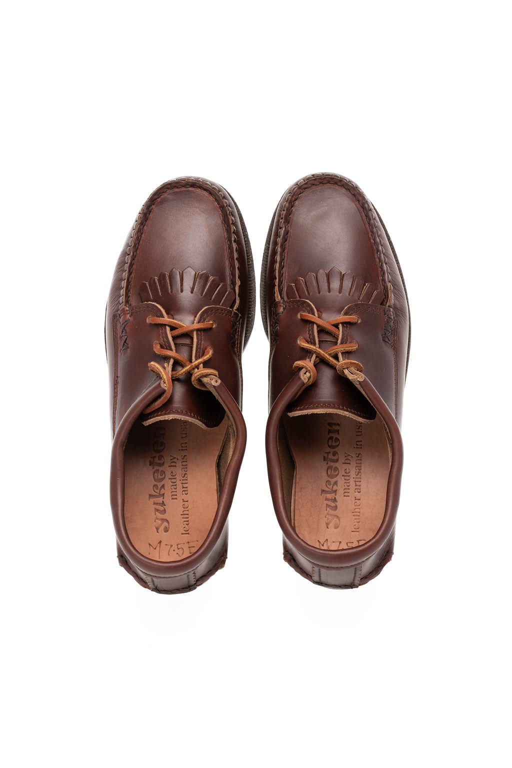 Yuketen - Blucher with Kiltie with Camp Sole - G Brown