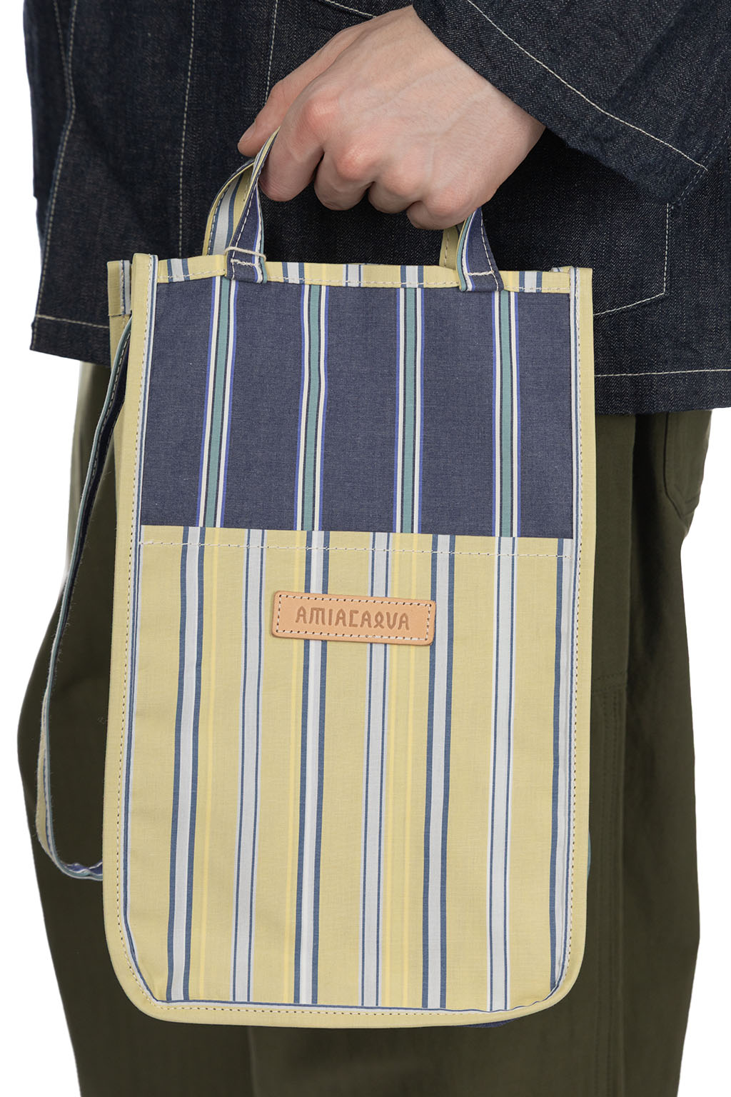 Amiacalva - Easy Bag M - Yellow Navy
