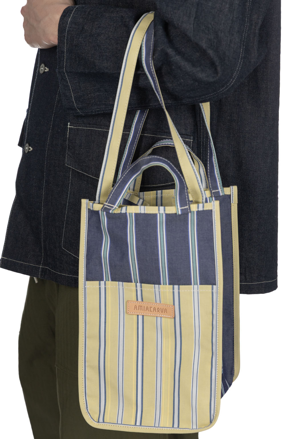 Amiacalva - Easy Bag M - Yellow Navy