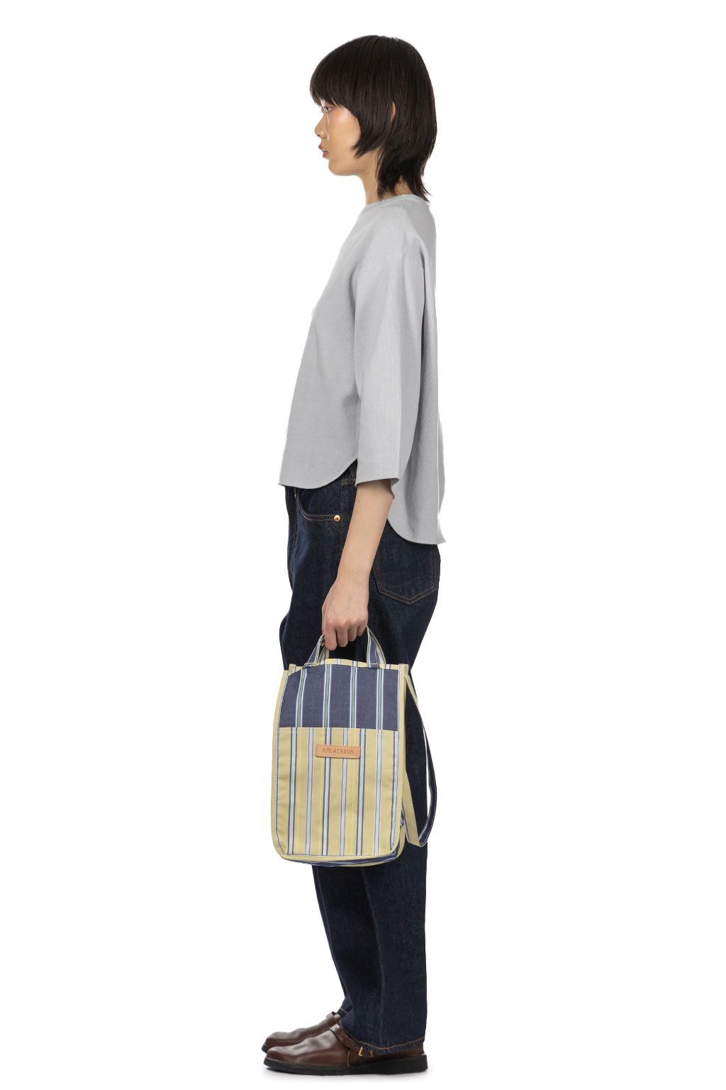 Amiacalva - Easy Bag M - Yellow Navy